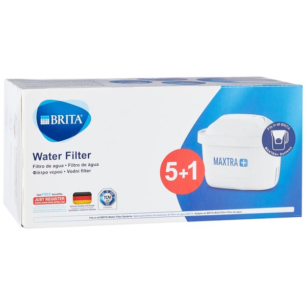 Brita Maxtra Plus – Filter Cartridge, White, 5 + 1