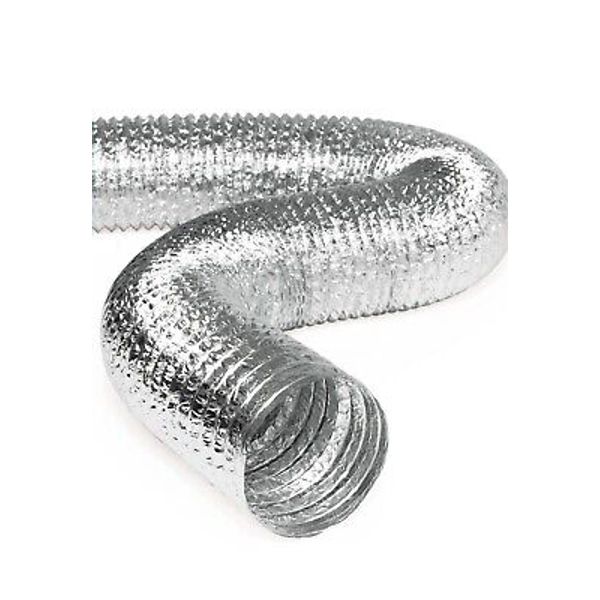 HVAC Premium Brand Aluminum Flexible Air Duct 25’ Feet Long 10" Inch Diameter