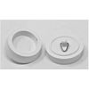 4 x fiXte Replacement Sink Plug SHower Bath Basin. Hard Rubber White 38mm 1 1/2"