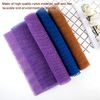 AWAVM 3PCS African Mesh Bath Sponge, Body Foaming Shower Towel, Shower Exfoliating Sponge Strap, Unisex (Purple, Blue, Coffee)