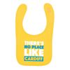 Flox Creative Yellow Bib There's no Place Like Cardiff