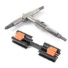 Fix It Sticks Replaceable Edition Traveling Cycling Steel Multi-Tool with 8 Removable Interchangeable Bits w/Bracket