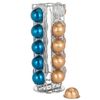 Silver Metal Vertuo Pod Carousel Coffee Capsule Stand Rack, Coffee Pod Stand