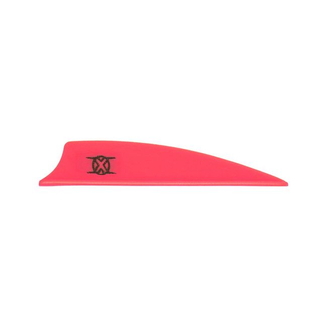 Bohning 2.25-Inch Shield Cut X-Vanes (36-Pack), Hot Pink