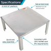 Sharkbite 650 Lbs Quickstand Electric/gas Water Heater Stand