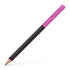 Faber-Castell Graphite Pencil, Jumbo Grip - Two Tone Black/Pink