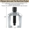 6PC Front End Service Tool Kit Ball Joint Tie Rod Set Pitman Arm Puller Remover