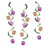 Creative Converting Dizzy Danglers Hanging Party Décor, Flip Flops