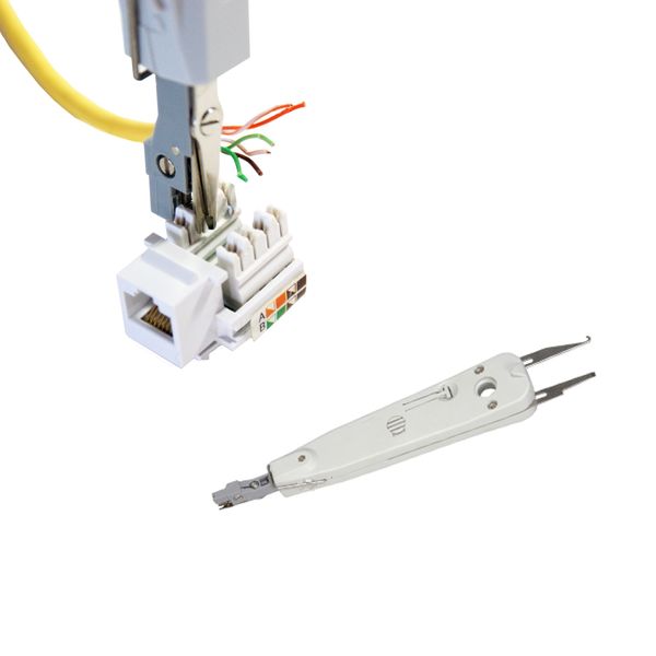 Loops PRO - IDC Punch-Down Tool-CAT5 CAT6 RJ11 Network Keystone, Krone - Push Down