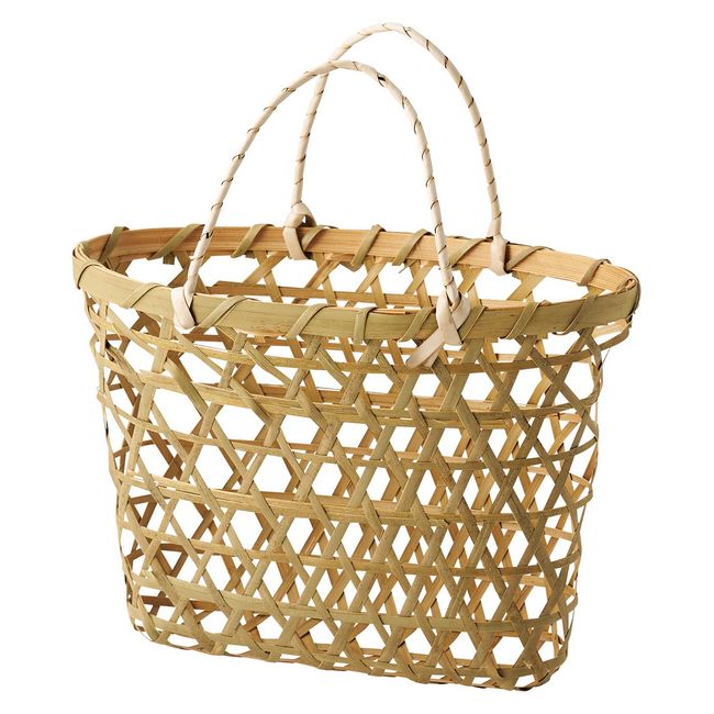 Chidori Sangyo Bamboo Basket 90-75 Natural