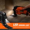 20V Cordless Oscillating Tool w/Battery 3.6°Oscillation Angle Oscillating Saw