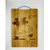 Mickey and minnie drive laser engraved high quality cuttingboard