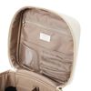 Francfranc Franc Bi-Color Vanity Pouch, Ivory