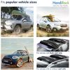 Universal Inflatable Soft Roof Rack Bars (Pair); Tie-Downs and Bow and Stern Lines Included; Carrier for Kayaks, Canoes, Surfboards and SUPs; Fits Cars and SUVs