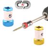 3-Piece Screwdriver Bit Set - 1/4” 6.35mm, Anti-Drop Magnetic Holder