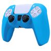 Glow in The Dark Controller Skin Cover Compatible with PS5/Playstation 5 Controller, RALAN Protector Case Customised Thumb Grip