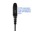 Retevis RT48 Walkie Talkie Earpiece with Mic,IP66 Waterproof,Compatible RT29 RT48 RT47 RT47V RB23 RB46 NR30 RT29D Ailunce HD1 HA1G Motorola GP328Plus Radios,2 Way Radio Earpiece(1 Pack)