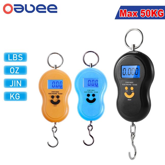 Digital Scale for Fishing Luggage Travel Weighting Steelyard Hanging Hook  Electronic Scales Kitchen Food Weight Tool