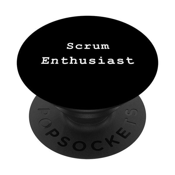 Scrum Love Lean Agile Project Management Funny PM Coach PopSockets Swappable PopGrip
