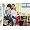 STABILO EASYgraph Ergonomic Triangular Pencil for Right-Handed Users, Pink, Single Pen, HB Hardness