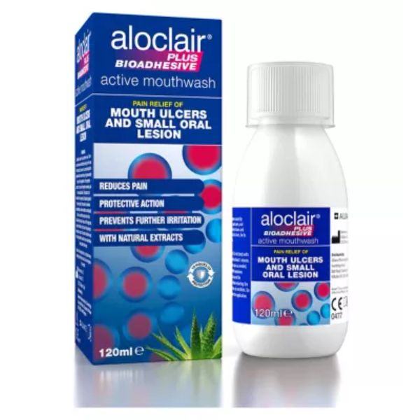 Aloclair Plus Bioadhesive Mouthwash 120ml