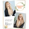 Wig, Long, Straight Wig, Full Wig, Natural, Cosplay, Landmine, Small Face, Popular, Heat Resistant, Wig, Harajuku Style, Fashion, Net/Comb, Blonde, Gold