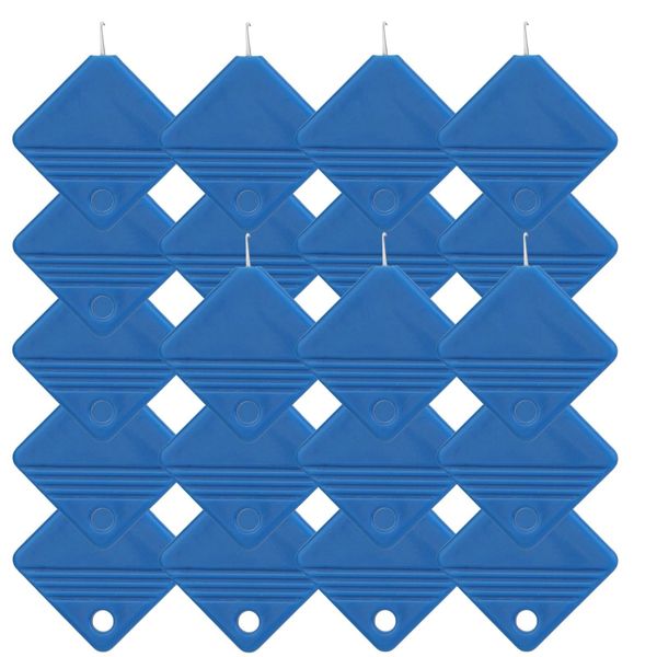 20pcs Automatic Needle Threader,Square Needle Threaders,Sewing Machine Needle Threader,Simple Needle Threader,Easy Selfthread Needle Threaders Tool,Sewing Supplies Tool,Universal Sewing Supplies(Blue)
