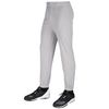 CHAMPRO Standard Performance Polyester Pull-up Baseball Pants, Grey, Large