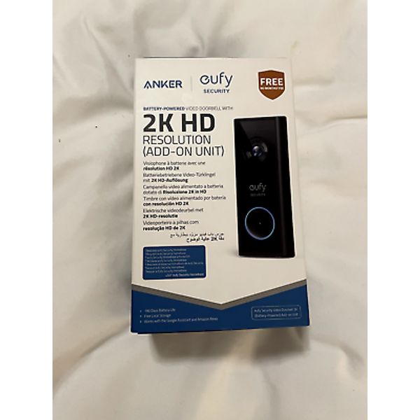 Eufy Video Doorbell 2k Battery-Powered T8210