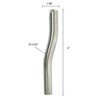 4" Corral Drop Pin Zinc Plated for Connecting 2 Panels 7/16 Diameter