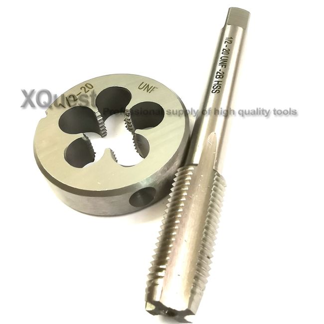 1PC M2 M2.5 M3 M4 M5 M6 M8 M10 Tap Metalworking Carbide Straight Metric  Machine Screw Right Taps Thread Cutter Tool - (Thread Dia: M8X1.25)