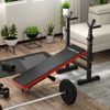 Adjustable Workout Bench, Foldable Bench Press Bench for Home Gym