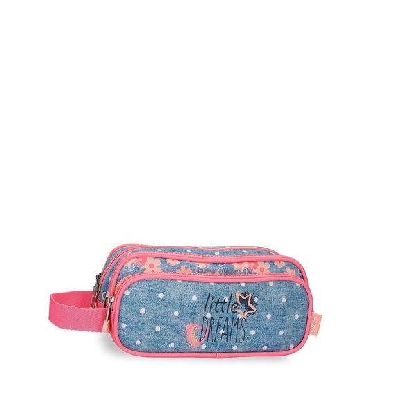 Enso Little Dreams Children's Toiletry Bag and Pencil Case, pink, Large suitcase