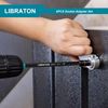 Libraton Impact Grade Socket Adapter Set, 3" 6", Drill Socket Adapter, Impact Socket Adapter, Socket Driver Adapter, Drill Socket Adapter Extension, with Storage Bag