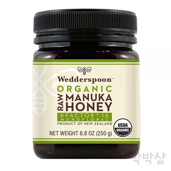 Wetherspoon Raw Manuka Honey New Zealand Honey Car Factor 16 250g