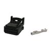 Tyco Electronics AMP 025 Type I 12 Pole Female Coupler Terminal Set, Black