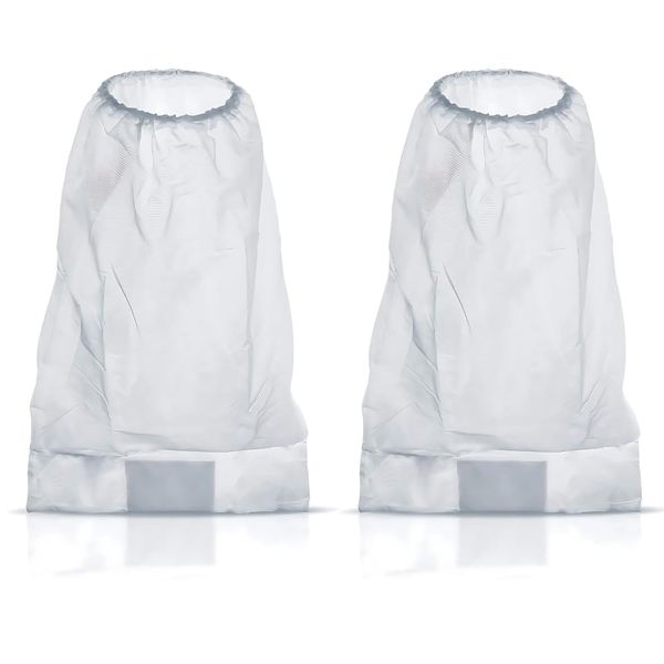 Pool Fine Mesh Leaf Vacuum Bag for Pool Leaf Master, Leaf Eater, Leaf Catcher, Leaf Gulper, Leaf Bagger - Universal Fit Designed to Fit All! (2 Pack)