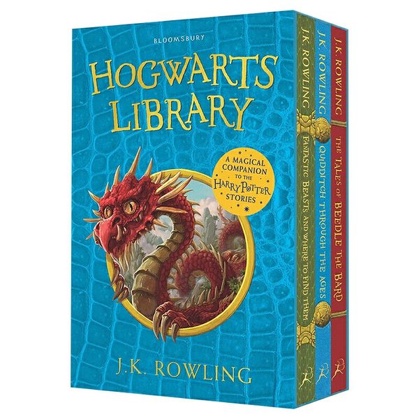 哈利波特外传3册套装 英文原版 Harry Potter 神奇动物在哪里 诗翁彼豆故事集 神奇的魁地奇球 JK罗琳 儿童小说文学读物进口英语书