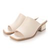 Evor IU5079 Women's Square Block Heel Sandals, BL, S