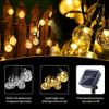 Solar Powered 30 LED String Light Garden Path Yard Decor Lamp Outdoor Waterproof