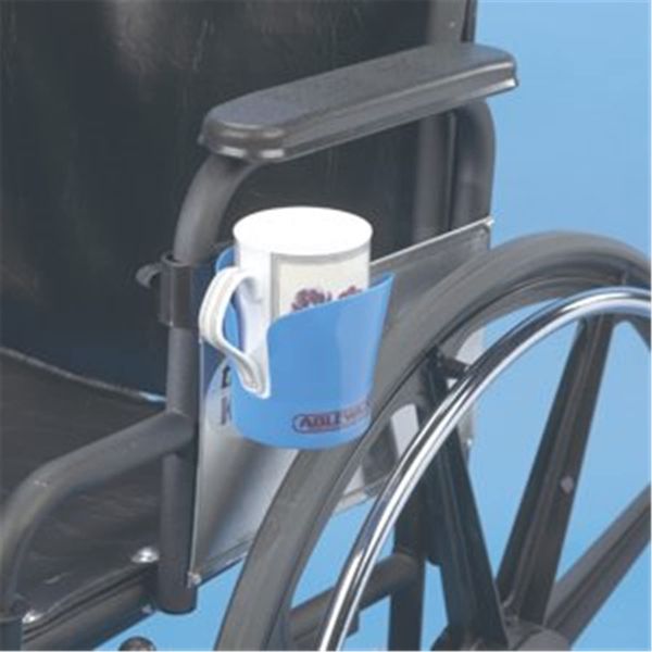 Fabrication Enterprises Wheelchair Accessory, Clamp-On Cup Holder