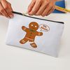 CafePress Oh Snap Gingerbread Man Zipper Makeup Pouch, 8.5"x6"
