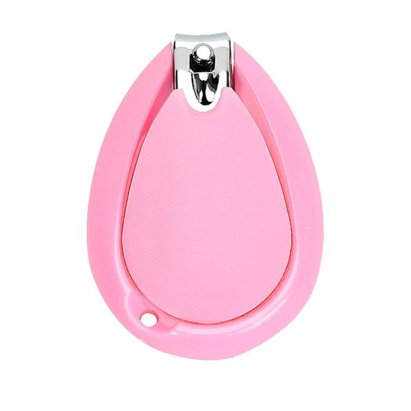 10x EWANTO Baby Nagel Knipser für das Kürzen von Fingernägeln und Zehennägeln bei Babys 51 mm Länge Farbe Rosa sichere und leichte Bedienung beim Schneiden Nagelschneider Nagelzwicker Nail Clipper