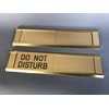 Sliding Signs - Entry Control - Do Not Disturb (Or Your Wording)