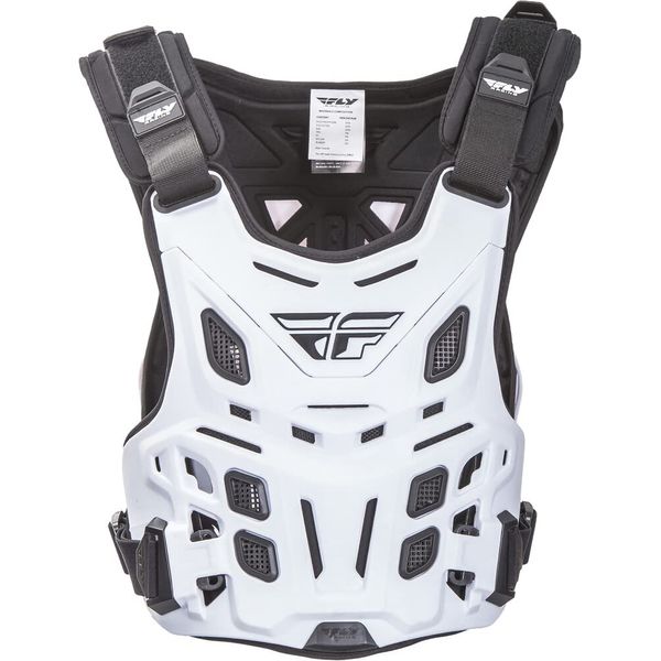 Fly Racing Revel Race Roost Guard (White)