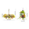 ANCLLO Bird Chewing Foraging Shredder Parrot Cage Shredder for Bird