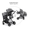 Hauck Atlantic Twin Pushchair Grey
