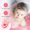 Bath Bombs Gift Set for Women, 5 Color Large Bubble Bathbombs Essential Oil with 4pcs Scented Candles, Fizzy Spa for Moisturizing Skin, Idea Valentine's, Birthday Gifts for Wife Mother Friends Kids