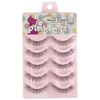 Kagenekodo Transparent Shaft False Eyelashes (Transparent Shaft, 5 Pairs, 0.2 - 0.5 inches (5 - 12 mm), Long Curl Wing n-FXAH1)