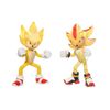 JAKKS Pacific Sonic The Hedgehog Light Up Super Sonic & Super Shadow Action Figure Set
